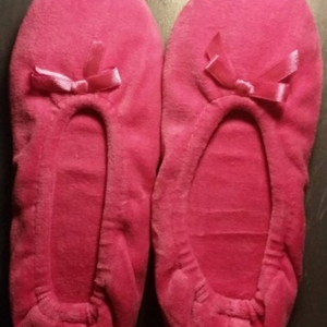 Chaussons roses
