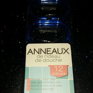 Anneaux bain douche