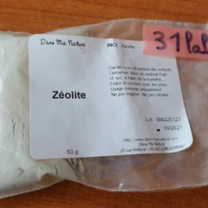 Zeolite en poudre