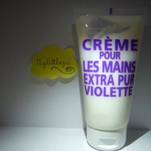 Crème pour les mains extra pur violette