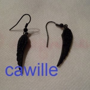 boucles d'oreilles anges