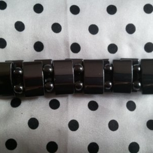 Bracelet gris anthracite