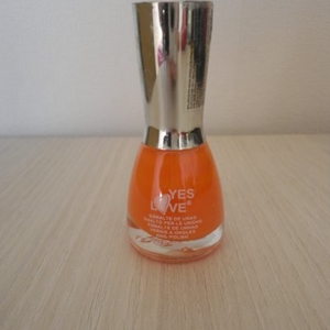 vernis orange FLUO