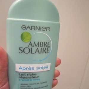 lait apres solaire hydratant