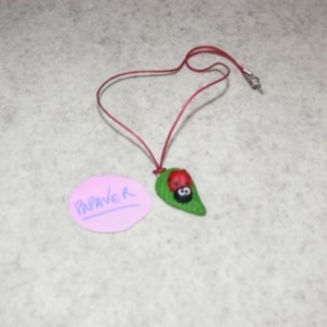 Collier coccinelle