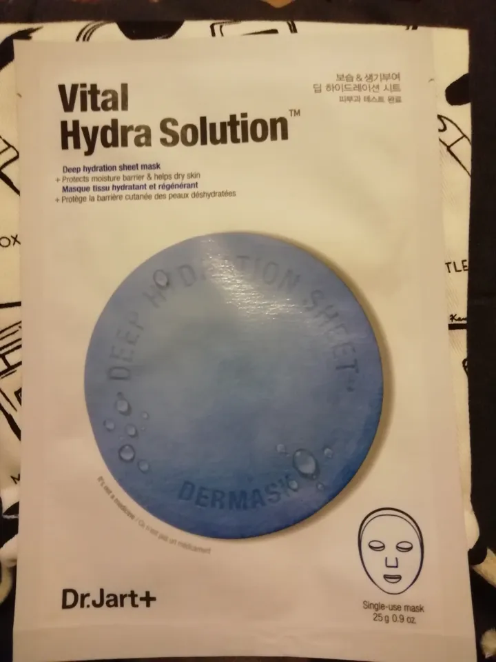 Masque tissu hydratant et régénérant, DrJart+