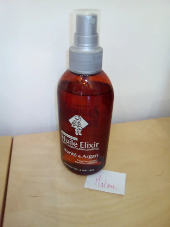 huile avant shampooing cheveux secs, Le petit marseillais