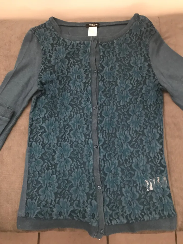 Gilet bleu, La Redoute