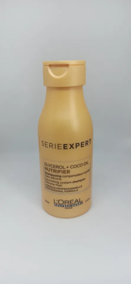 Série Expert Glycerol + coco oil nitrifier shampooing compensateur nutritif, L'Oréal