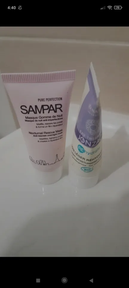 Soin pour le visage format voyage, Jonzac