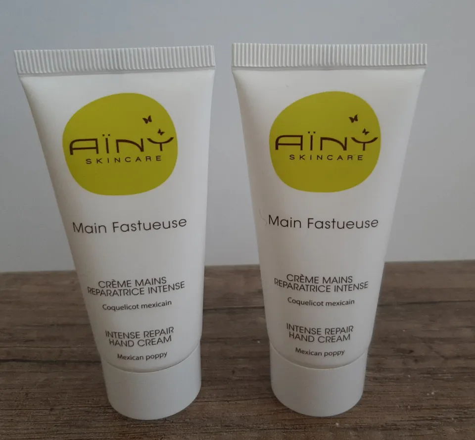 Crème mains réparatrice intense au coquelicot mexicain, Aïny Skincare