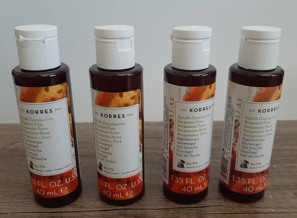 Gels douche bergamote poire, Korres