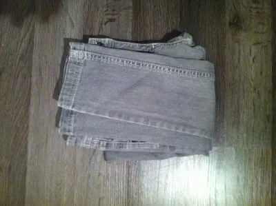 Jeans gris., Kiabi