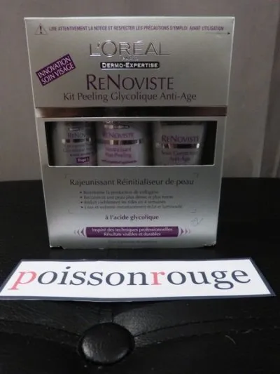 ReNoviste (Kit Peeling Glycolique Anti âge), L'Oréal