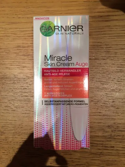 Miracle Skin Cream Eyes, Garnier