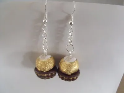 boucles d oreilles chocolat, Inconnue