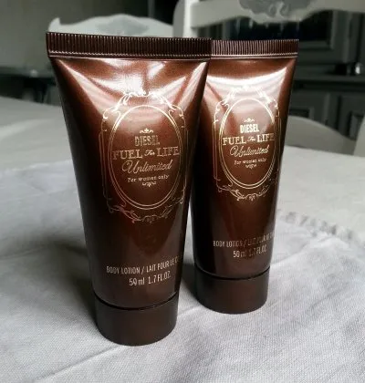 body lotions "fuel for life", Diesel