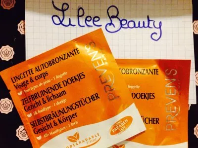 Lingette autubronzante, Preven's