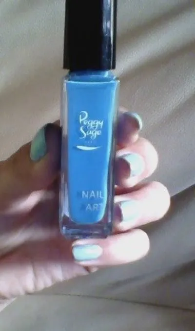 Vernis Bleu turquoise, Peggy Sage
