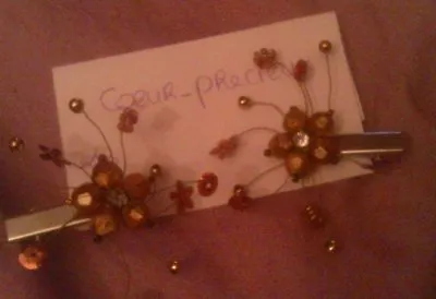 barrette perle, Inconnue