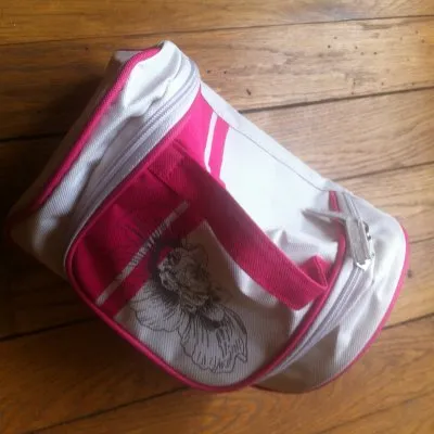 Trousse de maquillage rose & ivoire, Yves Rocher