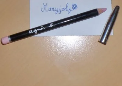 crayon khol rose, Agnès b.