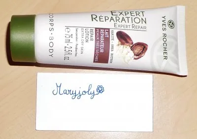 Lait réparateur peau très seches, Yves Rocher