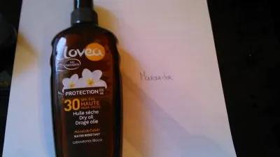 Huile sèche Monoï de Tahiti, Lovea
