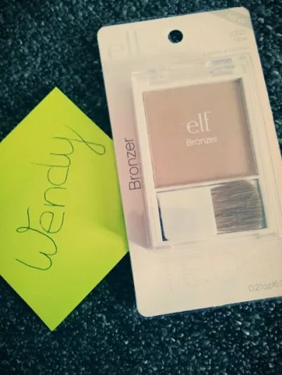 Bronzer, Elf