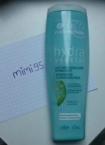 Lait démaquillant Hydra végétal, Yves Rocher