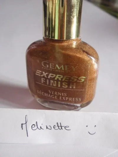 Vernis Terre de Sienne, Gemey Maybelline