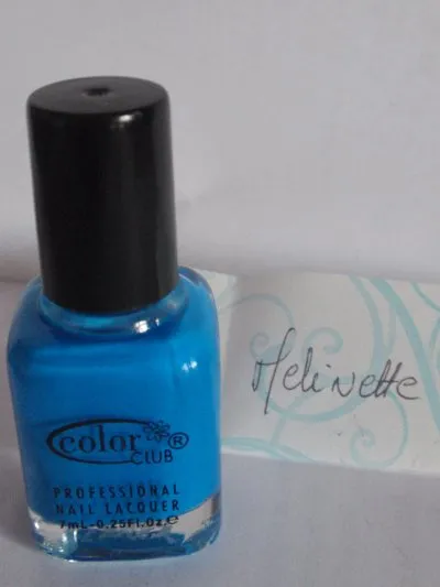 Vernis bleu, Color Club