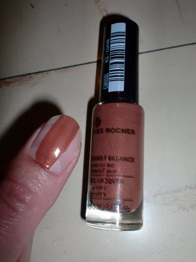 Vernis marron cuivré, Yves Rocher