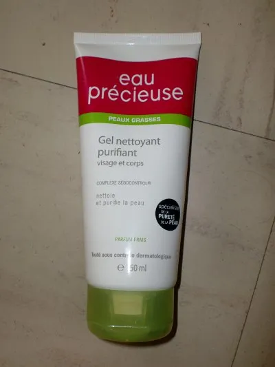 Gel nettoyant purifiant Anti acné, Eau précieuse