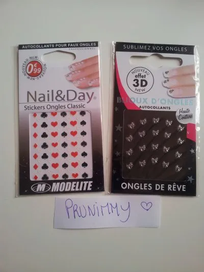 Lot de 2 plaques de décoration pour ongles, Modélite
