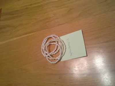 bracelets perles de culture, Claire's