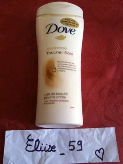 Lait corps Dove, Dove
