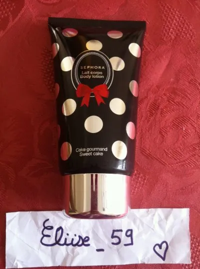 Lait corps Sephora, Sephora