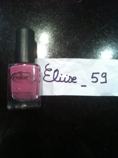 Vernis rose Color club sweetpea, Color Club