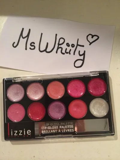 Palette de 10 gloss varié, Lizzie