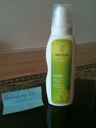 Lait Corps au citrus WELEDA, Weleda