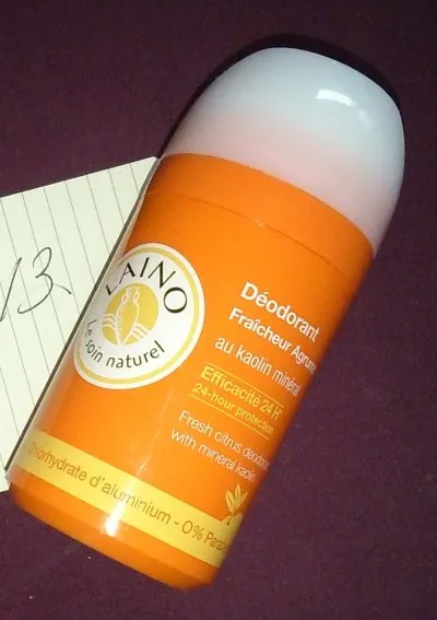 Déodorant fraicheur agrume, Laino
