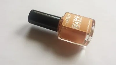 Vernis mat orange, Make Me Up