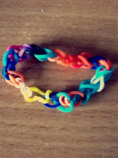 bracelet multicouleur, taille unique., Inconnue