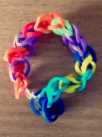 bracelet multicouleur, taille unique., Inconnue