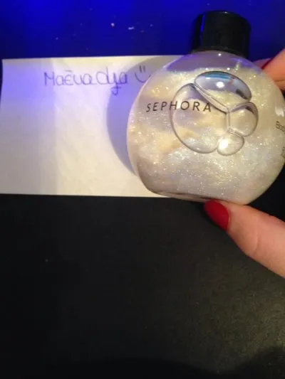 Huile pailletée corps, Sephora