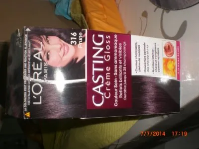 coloration cheveux, L'Oréal