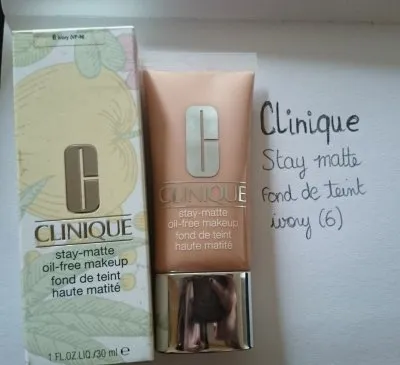 Clinique stay matte 6 ivory, Clinique