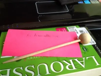 épingle en bois, Inconnue