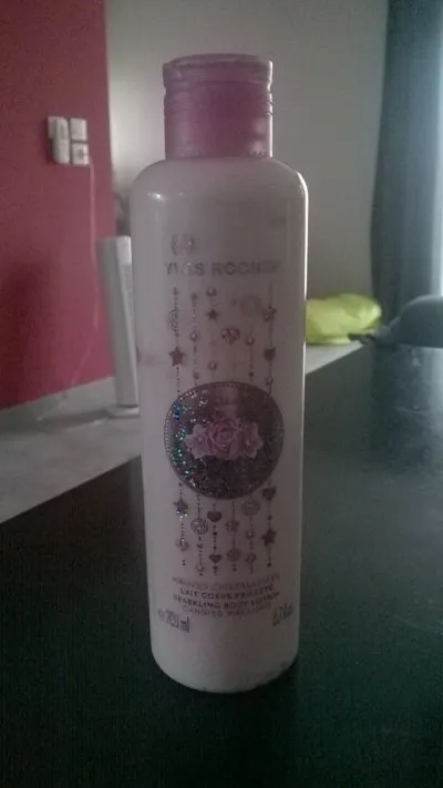 Lait corps pailleté, Yves Rocher